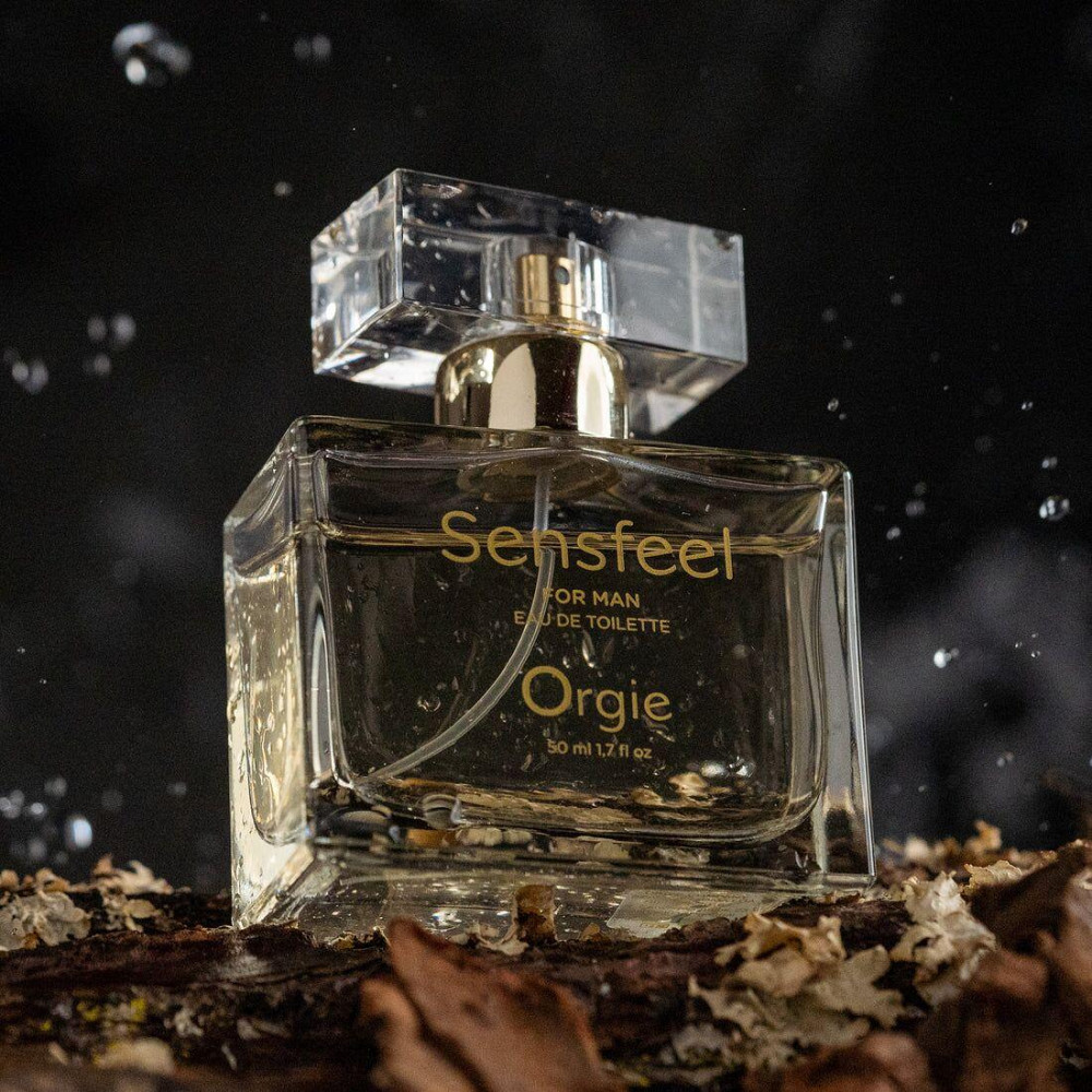 Мужские духи с феромонами Orgie – Sensfeel for Man (50 мл), цитрусово-древесный аромат Sex Aura Киев - изображение 4