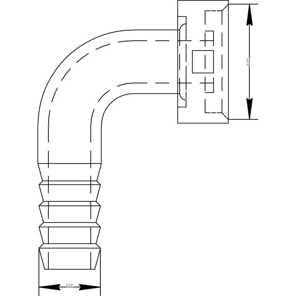 Угловая шланговая насадка VIEGA 1813 1/2″х3/4″ (107949) (000002718) Киев - изображение 2
