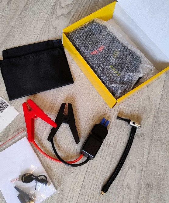 Аккумуляторный бустер / компрессор с фонариком — авто/вело/мото. Харьков - изображение 7