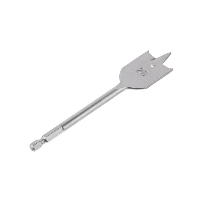 Свердло по дереву пір'яне, 28×150 мм, HEX INTERTOOL SW-0028 Киев - изображение 3