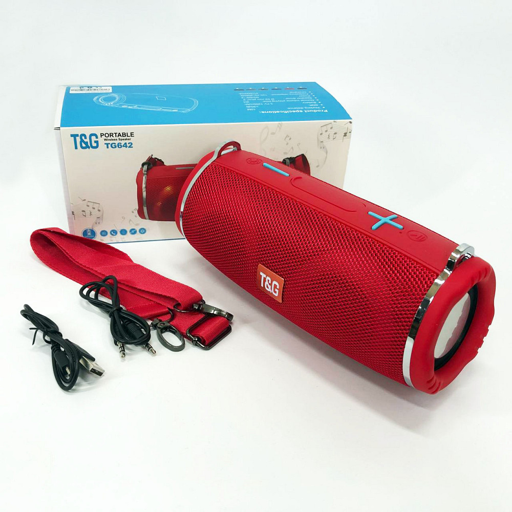 Колонка з підсвічуванням і зарядкою TG642, Портативна акустична bluetooth колонка NQ-94 Львів - фото 10