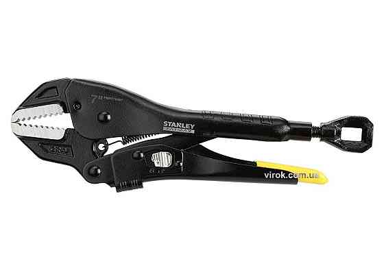 Кліщі затискні STANLEY FATMAX з фіксатором, l=180 мм Одеса