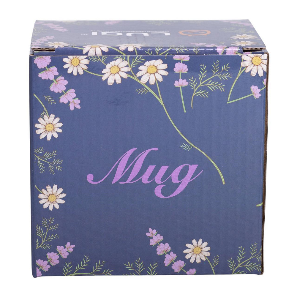 Порцелянова чашка 400 мл із золотим обідком і золотою ручкою Коричнева RX-N240665BR Київ - фото 5