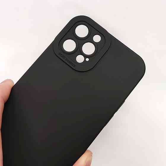 Чехол Silicone Case FULL CAMERA Iphone 12Pro Black Київ