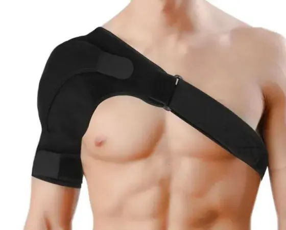 Регулируемый плечевой бандаж RD-40 согревающий на плечо Коломия