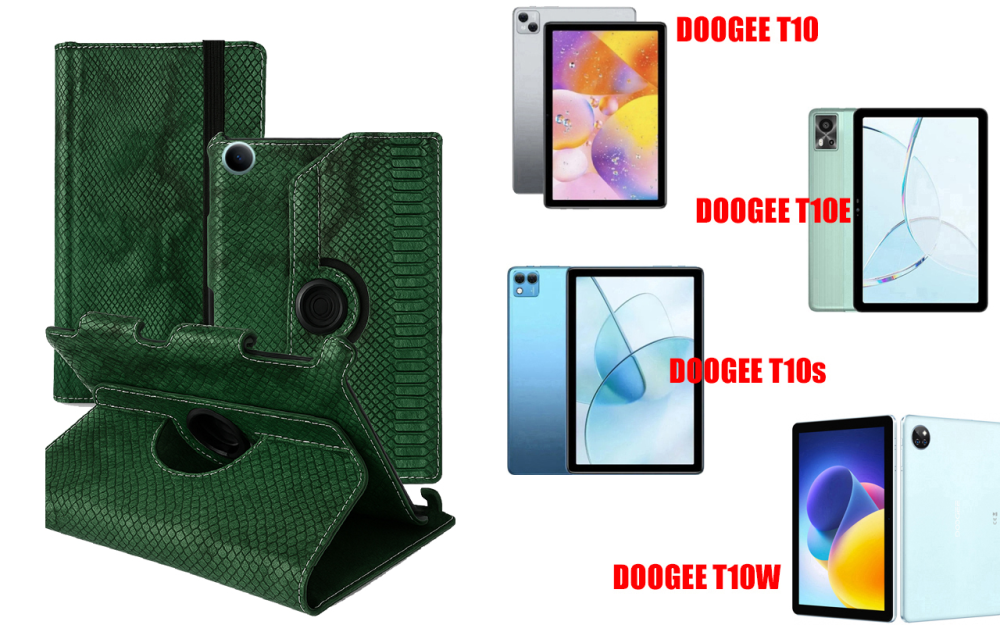 Чехол Spinner360 для планшета Doogee T10, цвет Klasika Reptyliya Киев - изображение 1