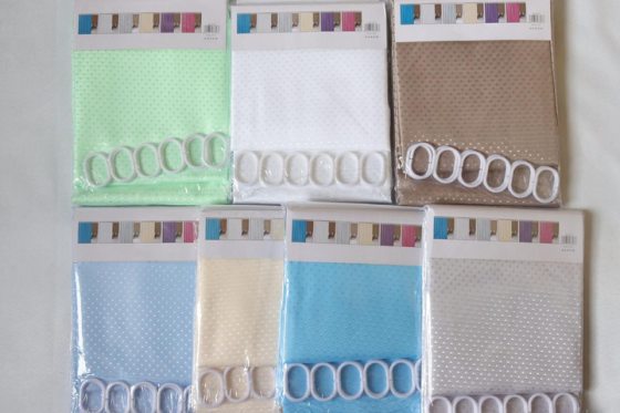 Штора для ванной Ткань Пика 180*180 см белая Харьков