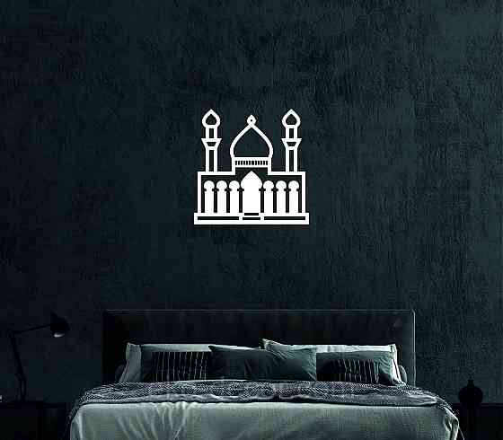 Декоративне настінне Панно «Іслам» Декор на стіну 70*70 см, Білий Київ