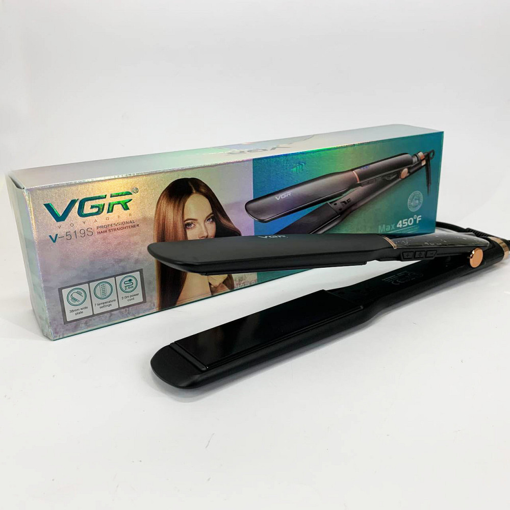 Праска для видалення посічених кінчиків VGR V-519S, Плойка гофре для волосся Щипці волосся SJ-55 Львів - фото 4