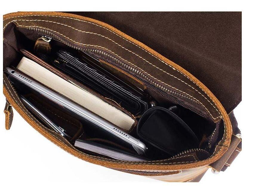 Сумка чоловіча Коричнева (Vintage) Київ - фото 2