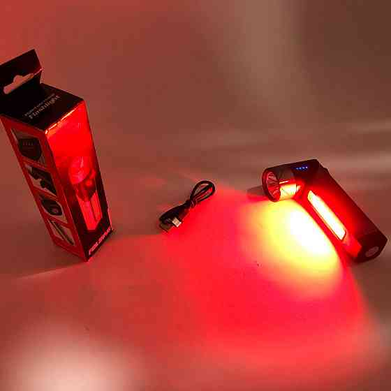 Фонарик мощный аккумуляторный для дома Police 508-OSL+COB, Мощный светодиодный фонарь BJ-51 Львов