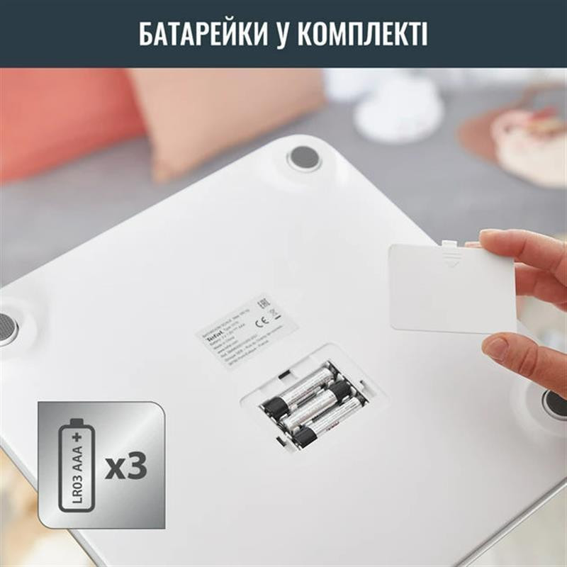 Ваги підлогові Tefal Goodvibes Life BM9600S1 ( Сріблястий ) Харків - фото 2