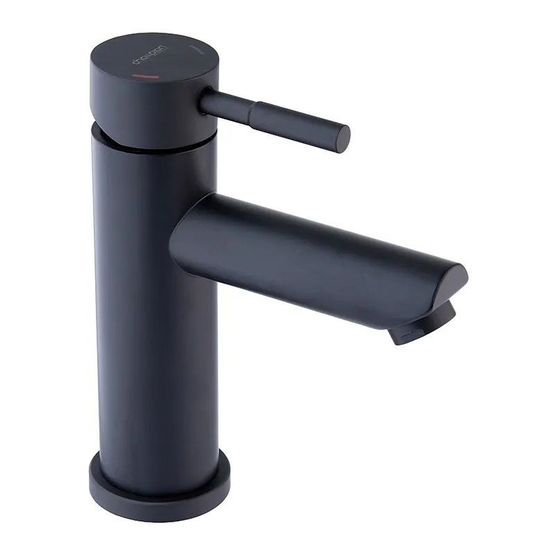 Чорний змішувач Champion SUS-001-A для умивальника з нержавіючої сталі (CH6201) Харків - фото 1