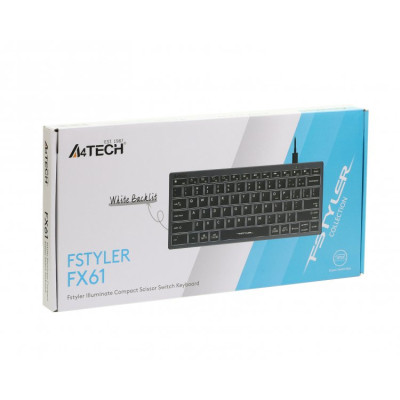 Клавиатура A4Tech FX61 USB Grey Винница - изображение 8
