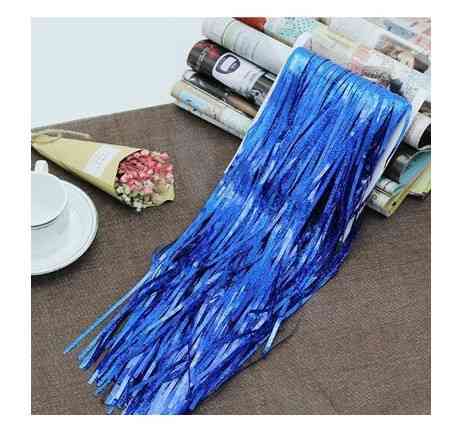 Дощик для фотозони з голограмою прикраса 245 см на 92 см синій Київ