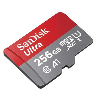 Карта памяти SanDisk 256GB microSD class 10 UHS-I Ultra (SDSQUAC-256G-GN6MN) Винница - изображение 2