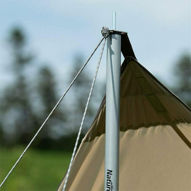 Тент для кемпінгу Naturehike Girder NH20TM006, 150D, 400*292 см, золотий (з двома стійками) Київ - фото 5