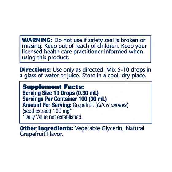 Екстракт насіння грейпфрута Solaray Grapefruit Seed Extract 100mg 30 ml Київ
