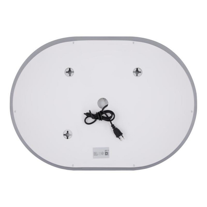 Дзеркало настінне овальне сенсорне Qtap Gemini 500х700 з LED-підсвіткою Touch, з антизапотіванням із диммером Харків - фото 10