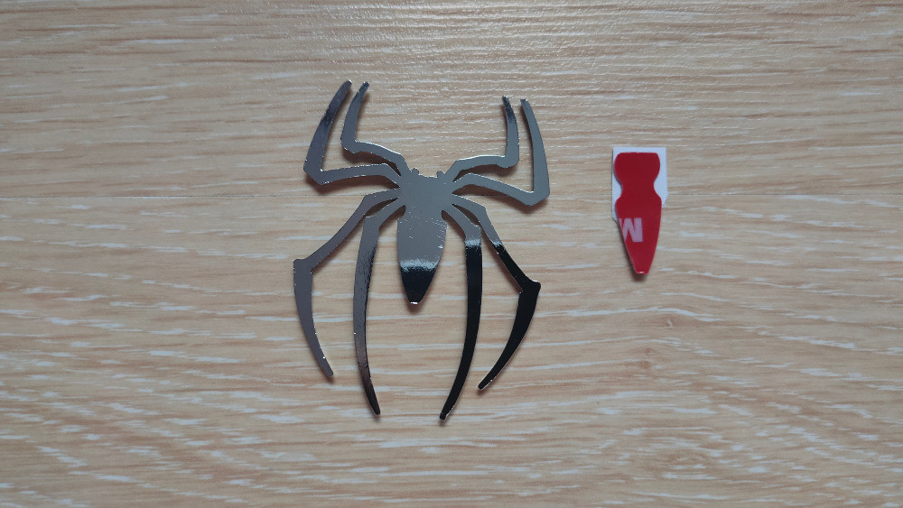 Наклейка Павук Металева на авто-мото Київ - фото 6