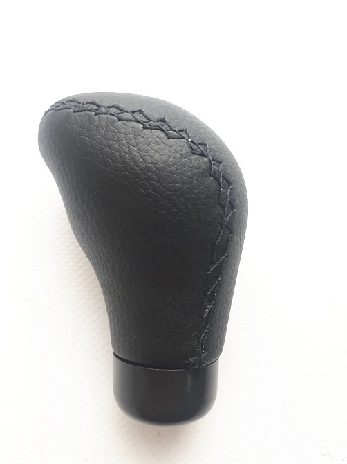 Ручка КПП 2285 чорна шкіра Вінниця - фото 1