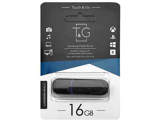 Флешка USB 16GB 2.0 012 Jet Series черная ТМ TG Киев