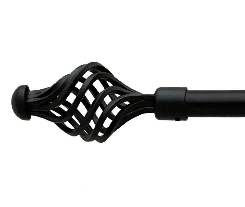 Закінчення для карнизу Orvit АРЕЗО 19 мм ЧОРНИЙ ОКСАМИТ Львов - изображение 1