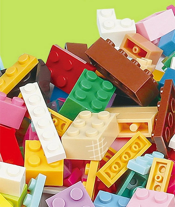 Дитячий розвиваючий конструктор 1000 штук у наборі,  1:48 дрібні будівельні блоки, 20x15x3.5 см Кам'янець-Подільський - фото 7