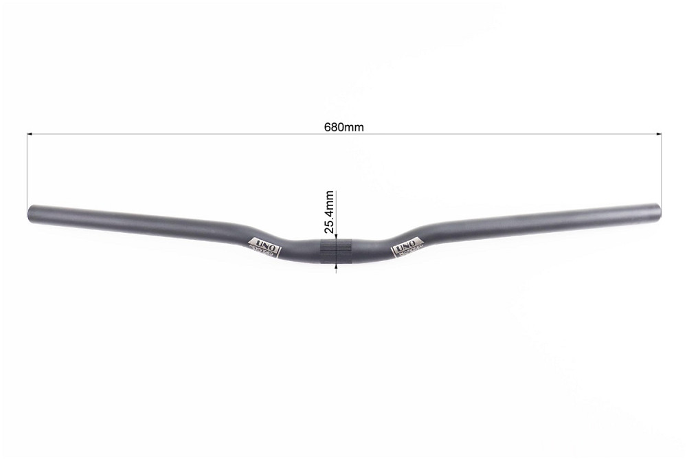 Кермо MTB 25,4х680мм, алюмінієве, чорне HB-RB11 Киев - изображение 3