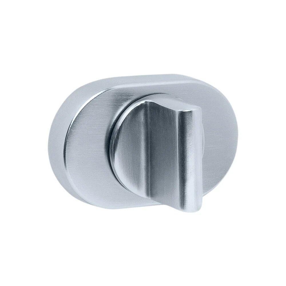 Накладка WC круглая на ручку SYSTEM хром матовый Киев - изображение 1