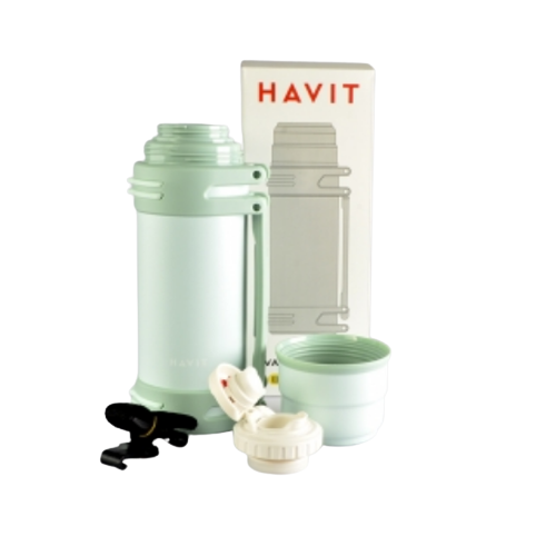 Термос 1000 мл зелень Havit HV-TM007 Житомир - фото 1