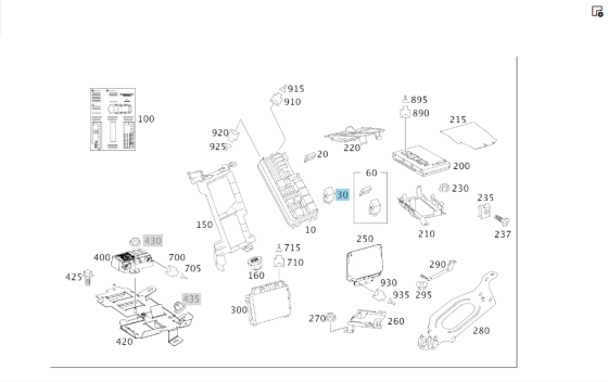 Mercedes-Benz  A0025428119 Реле передпускового підігріву GL X164 ML W164 R-class short W251 R-class long V251 S-class long V221 G-class W463 Одеса