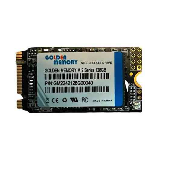 Накопичувач SSD 128 GB Golden Memory M.2 2242 SATA III 3D NAND TLC (GM2242128G) ( 25205 ) Харьков
