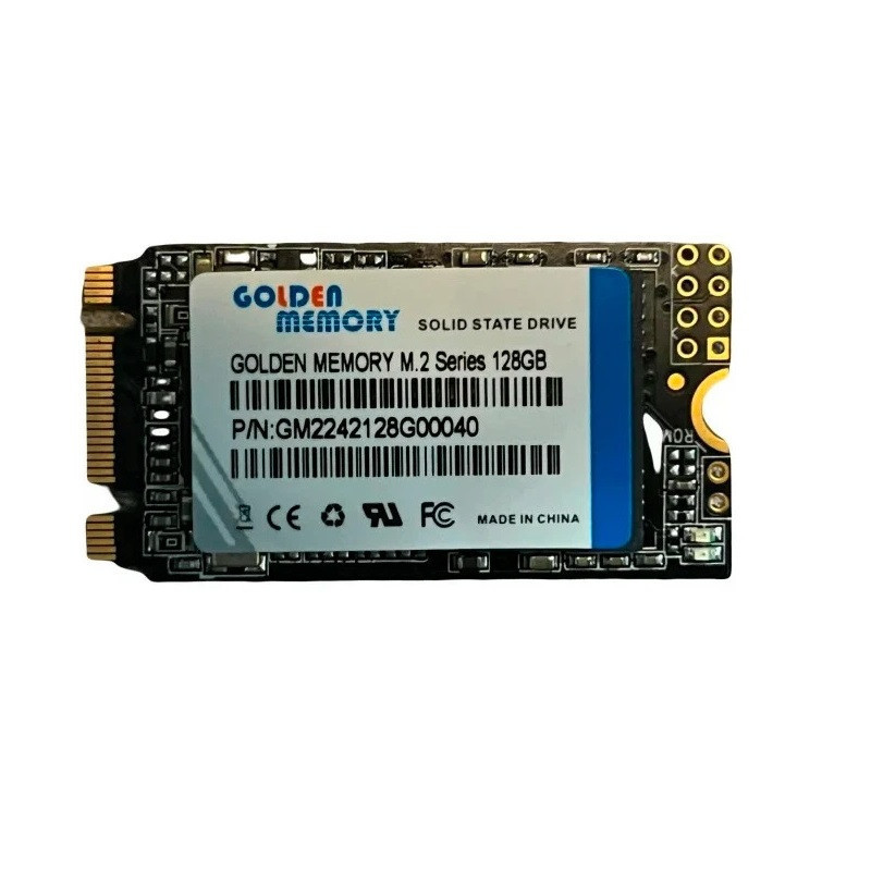 Накопичувач SSD 128 GB Golden Memory M.2 2242 SATA III 3D NAND TLC (GM2242128G) ( 25205 ) Харьков - изображение 1