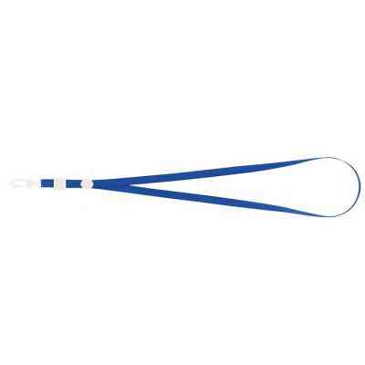 Шнурок для бейджа Buromax 460х10 мм Blue, карабин (BM.5425-02) Вінниця