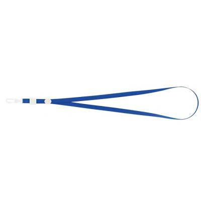 Шнурок для бейджа Buromax 460х10 мм Blue, карабин (BM.5425-02) Вінниця - фото 1