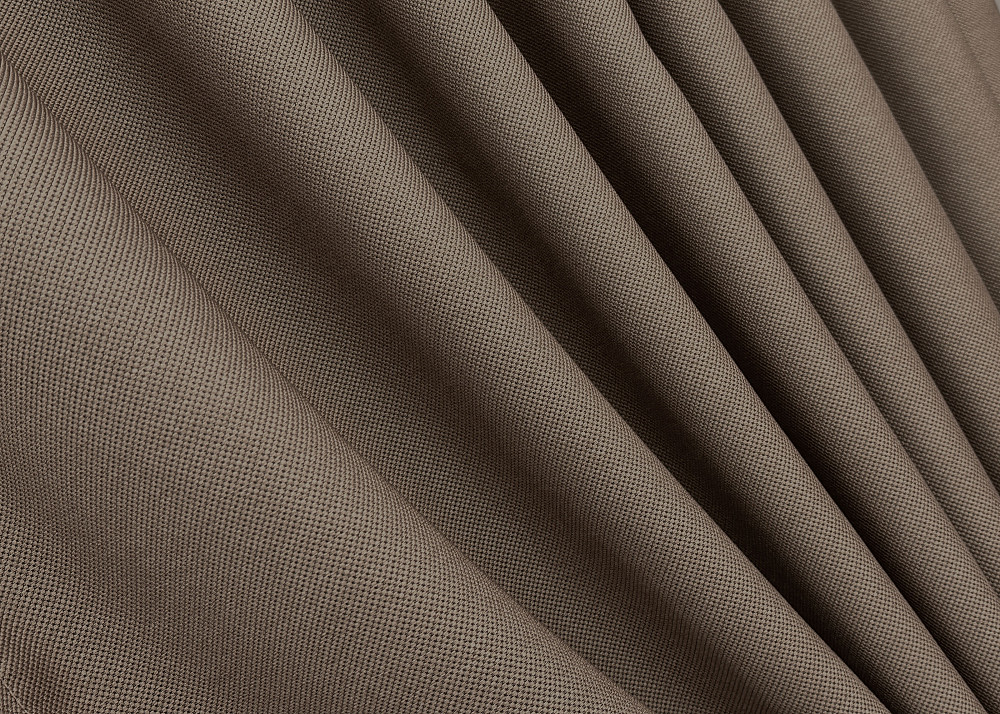 Комплект готовых штор на люверсах VR-Textil Рогожка TERRA LUXE № 1860ш Какао 150х270 см 2 шт (37-0312) Киев - изображение 7