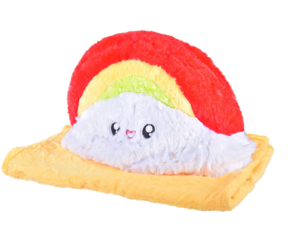 М'яка іграшка+плед арт. MP03 (50шт) веселка 38см плед 80*120 см, шт Киев - изображение 1