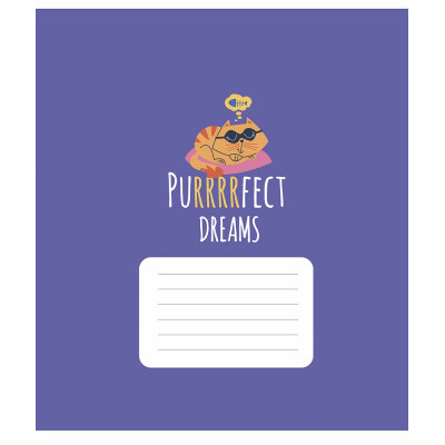 Зошит Школярик Purrrfect cats 24 аркуша клітинка (024-3562K) Вінниця - фото 4