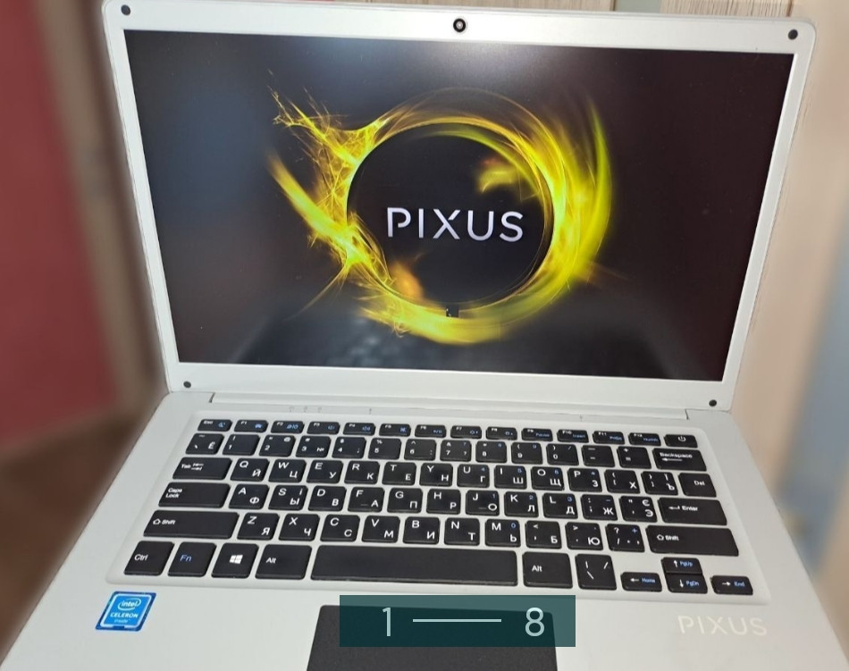 Ноутбук: Pixus Rise 14 4/64Gb. FULL HD Grey. Київ - фото 1