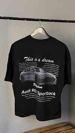 Футболка Audi RS7 Sportback «This is a dream» з принтом авто Чернівці
