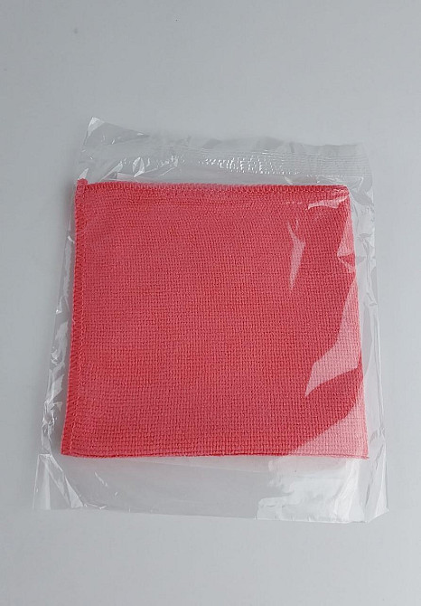 Cалфетка Мікрофібра універсальна 30*30 червона Супер Торба (1 шт.) Харків - фото 3