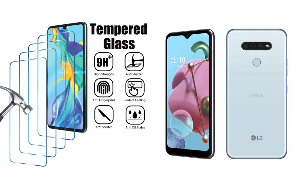 Захисне скло ArmorGlass для LG Q51 – стійке до подряпин та ударів Київ - фото 1
