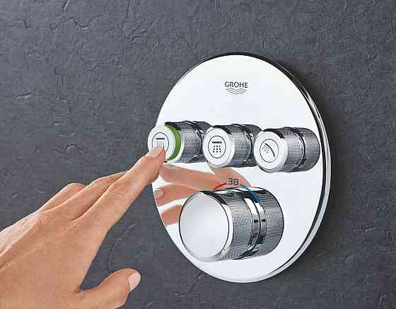 Термостат прихованого монтажу на 3 споживача Grohe Grohtherm SmartControl   ( 29121000 ) 22578 Харків