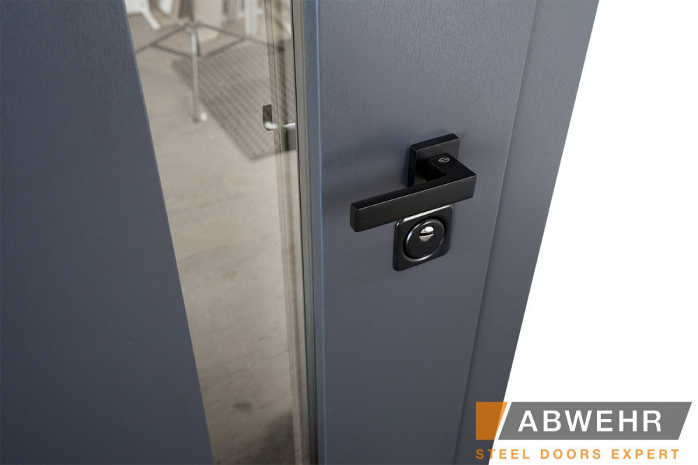 Двері вуличні, модель Tower 527 ТЕРМОРОЗРИВ 3 контура ущільнення 860 Київ - фото 10