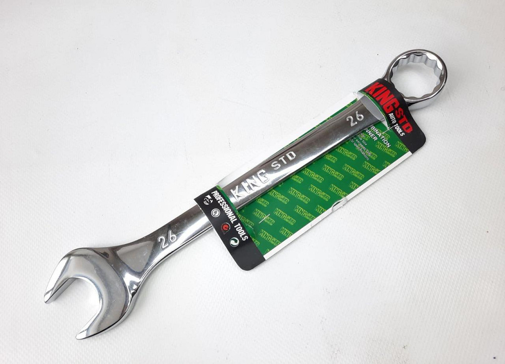 Ключ ріжково-накидний 26мм KingSTD KS-1-26 Винница - изображение 1