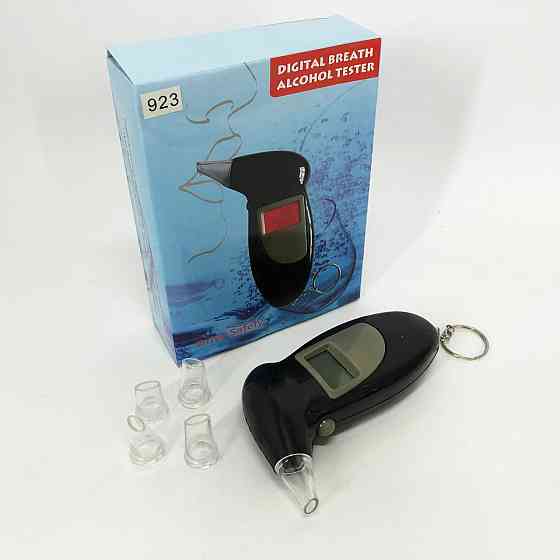 Популярный алкотестер, Электронный алкотестер, Алкогольный тестер с DE-890 цифровым дисплеем Киев