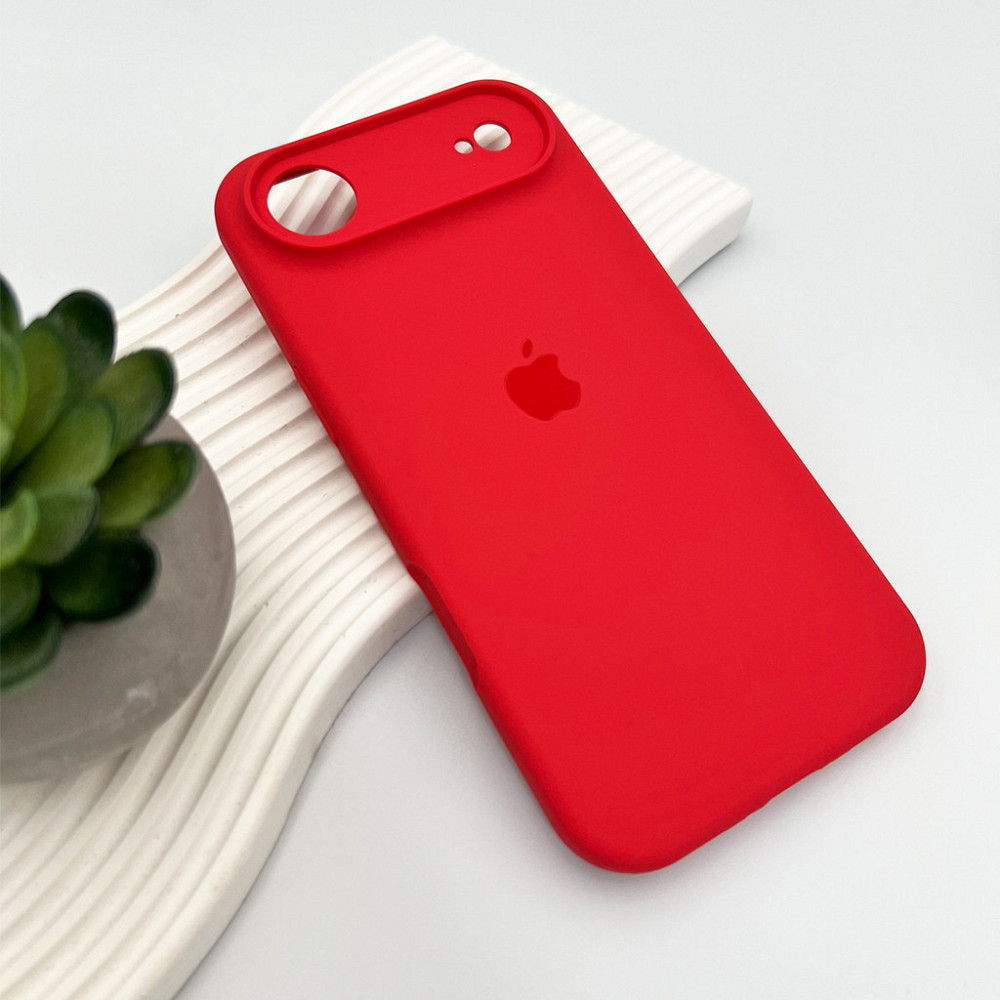 Чохол для смартфона Silicone Full Case AA Camera Protect for Apple iPhone 17 Air 43,Berry Red Київ - фото 4