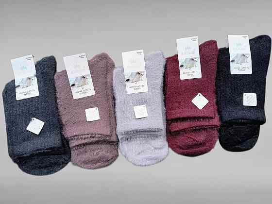Жіночі теплі шкарпетки з кашеміром. Набір із 5 шт. Корона Норка Київ