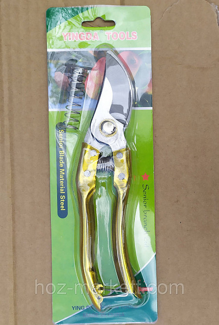 Секатор садовий ножиці садові Ano Yinga tools 8"/225мм Харків - фото 3